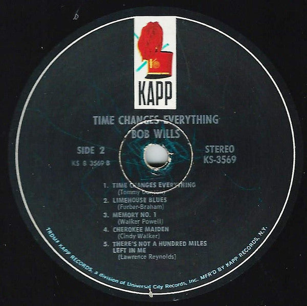 Bob Wills - Time Changes Everything - LP