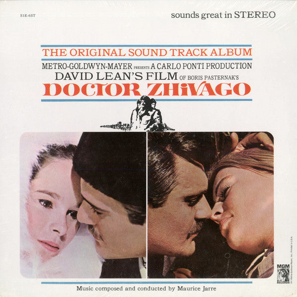 Maurice Jarre - Doctor Zhivago Original Soundtrack Album - LP