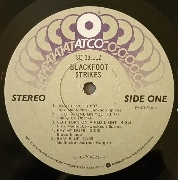 Blackfoot (3) - Strikes - LP