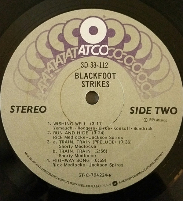 Blackfoot (3) - Strikes - LP