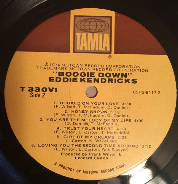 Eddie Kendricks - Boogie Down - LP