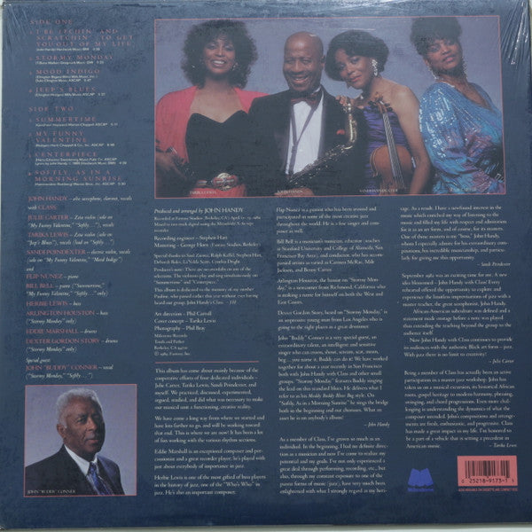 John Handy With Class - Centerpiece - LP