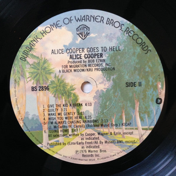 Alice Cooper  - Alice Cooper Goes To Hell - LP
