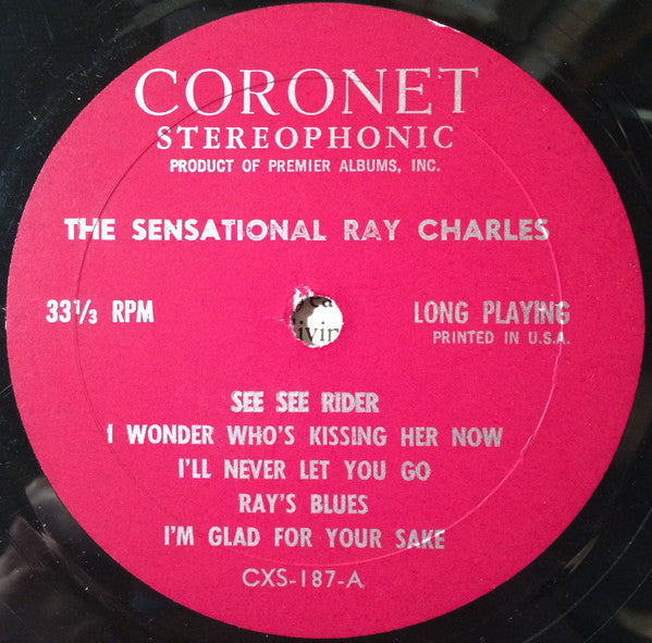 Ray Charles - The Sensational Ray Charles - LP