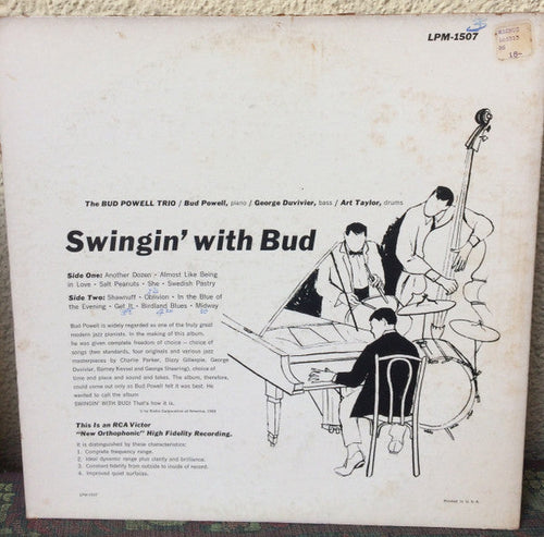 Bud Powell - Swingin' With Bud - LP