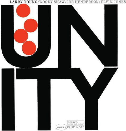 Larry Young UNITY 180g BLUE NOTE CLASSIC New Sealed Black Vinyl Record LP
