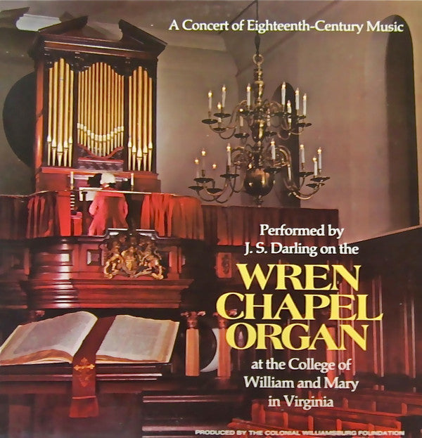 James S. Darling - A Concert Of Eighteenth-Century Music