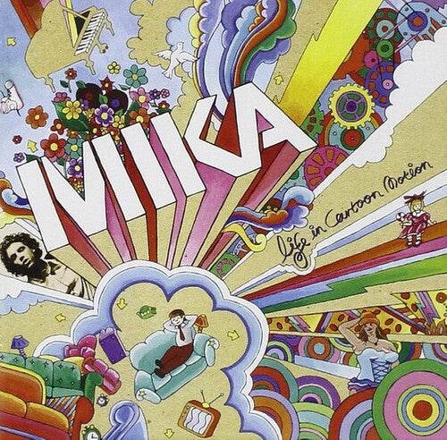 Mika LIFE IN CARTOON MOTION New Sealed Black Vinyl Record 2 LP